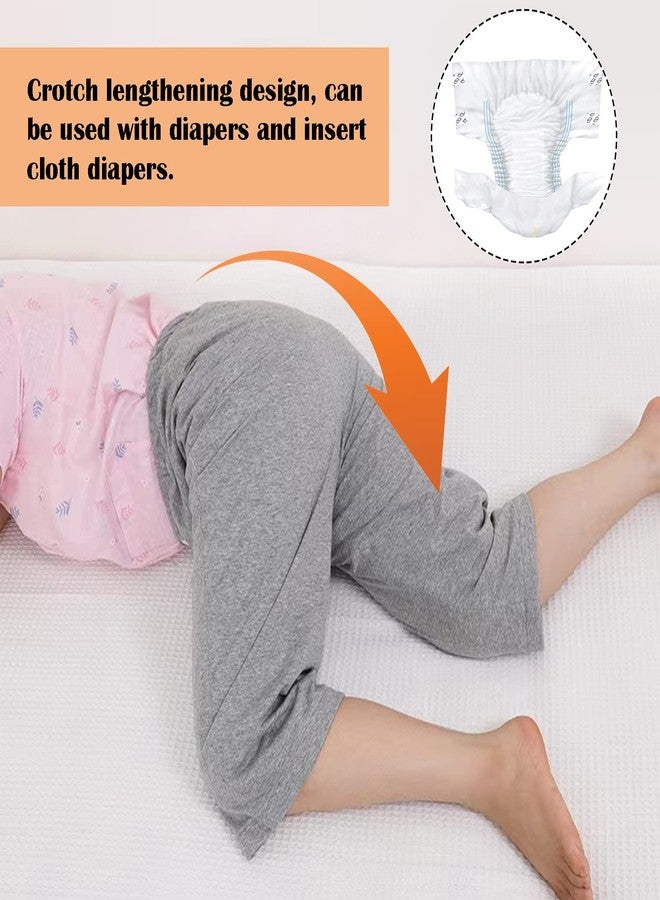Lmaray Adult Diaper Incontinence Trousers, TPU Patient Care Pants for Men/Women, Reusable Adaptive Apparel, Asian 2XL= US L - Image 5