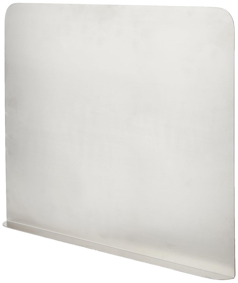 HomeWiz Stainless Steel Large Chopping Board for Kitchen | Size 36 x 30 CM | Steel Counter Top Chopping Board | 304 Stainless Steel Food Grade Board | Rust-Free Steel Cutting Board for All Food Type - Image 2