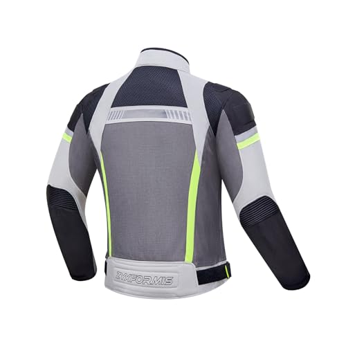 Zyxformis Summer Motorcycle Jacket Breathable Mesh Motorcycle Riding Jacket For Men With CE Armored - Image 3