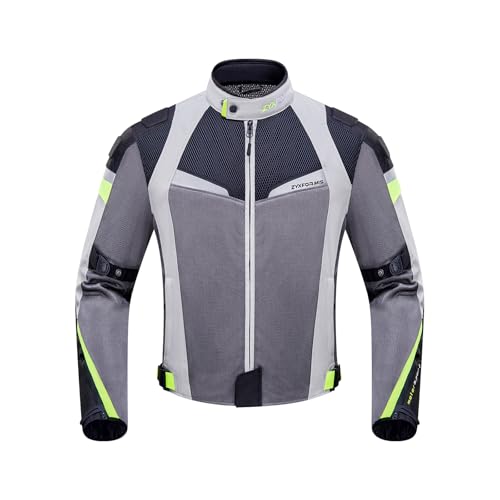 Zyxformis Summer Motorcycle Jacket Breathable Mesh Motorcycle Riding Jacket For Men With CE Armored - Image 1