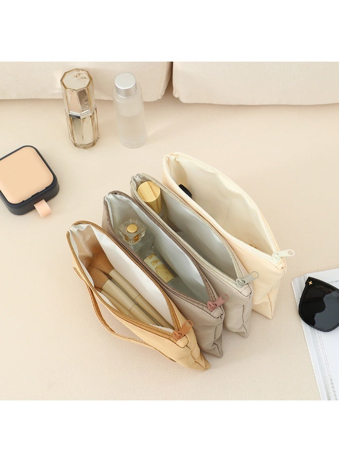 حقيبة مستحضرات التجميل السفر, حقيبة ماكياج السفر مع 4 المقصورات, حقيبة مستحضرات التجميل السعة الكبيرة للمرأة, حقيبة المرحاض للمرأة, منظم ماكياج - Image 1