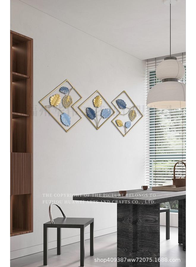 Bluejw Metal New Wrought Iron TV Sofa Background Wall Decorative Pendant Wall Decoration - Image 5