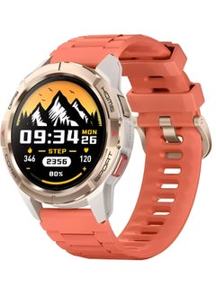 Mibro Mibro GS Active Sport Smart Watch 1.3" Amoled 4-PD Heart Rate Monitoring 10-Axis Motion Sensor 5ATM Water Resistances GPS Satellite Positioning,150 Modes 20 Days Bettery Life smartwatch (Golden)  - Image 1