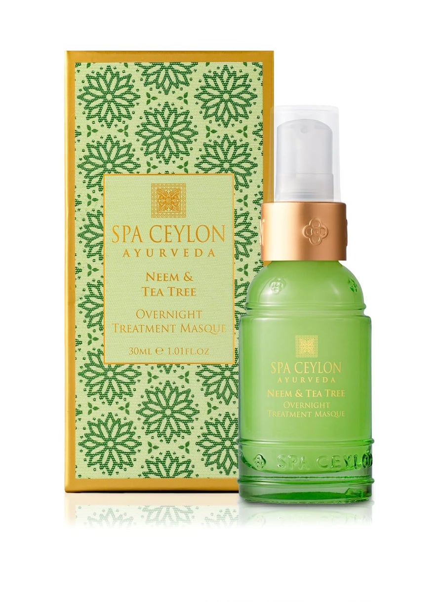 spa ceylon SPA CEYLON NEEM & TEA TREE - Overnight Treatment Masque 
