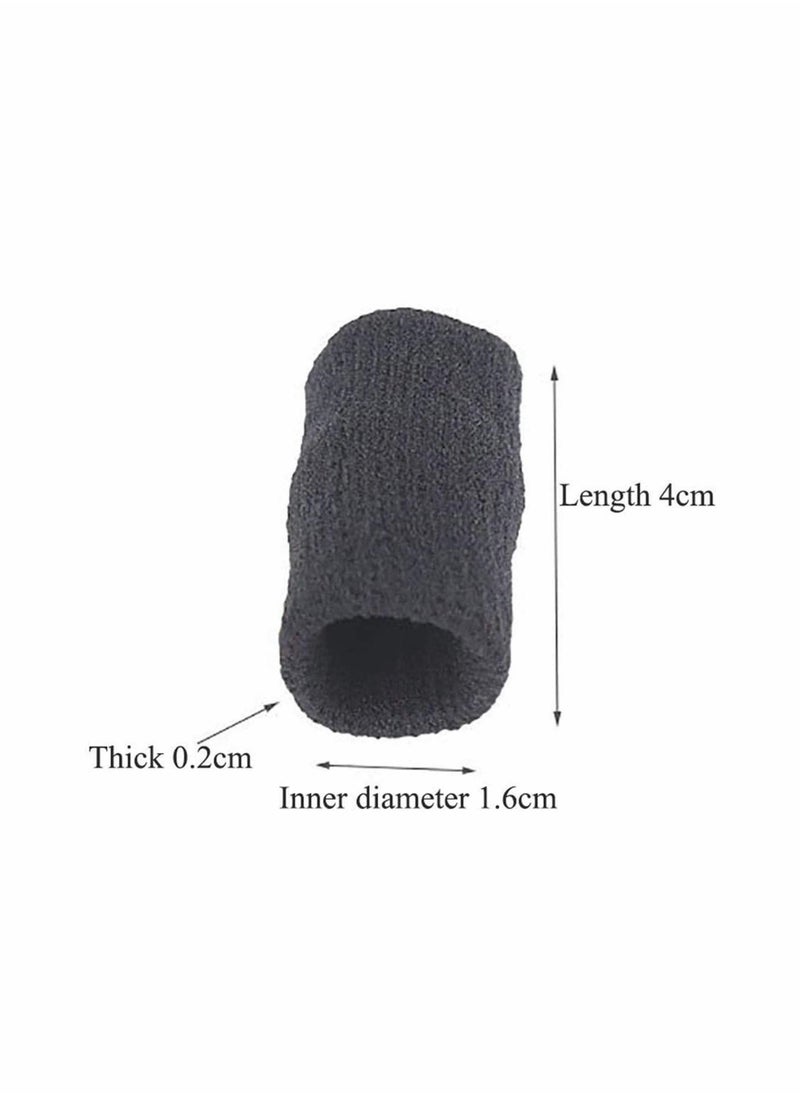 SYOSI - 10x Finger Protector Sleeve Arthritis Stretchy Support Sports Aid Basketball Finger Guard - Image 1