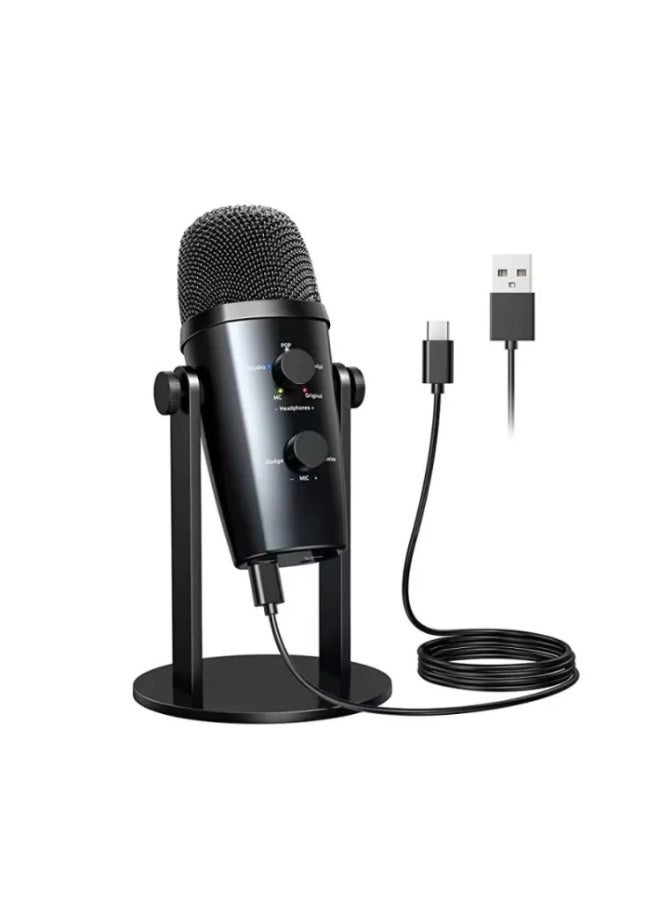 JMARY MC-PW10 USB Desktop Cardioid Noise Reduction Microphone - Image 3