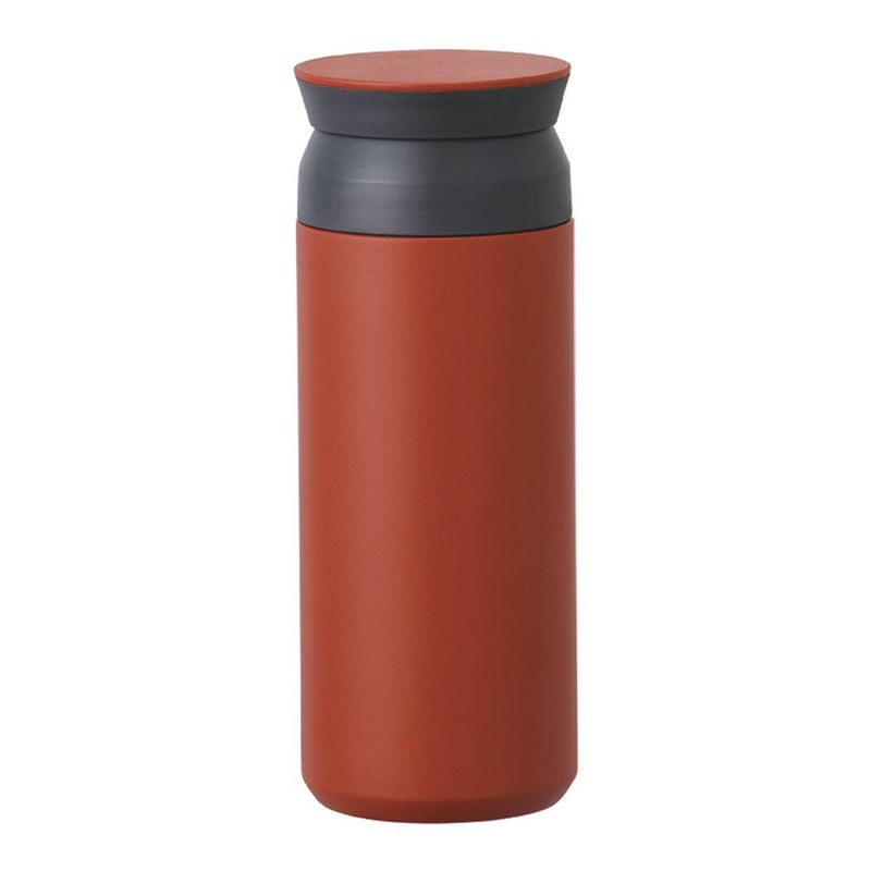 KINTO 20933 Travel Tumbler, 11.8 fl oz (350 ml), Red, Double Wall Vacuum Construction, Heat and Cold Retention - Image 1