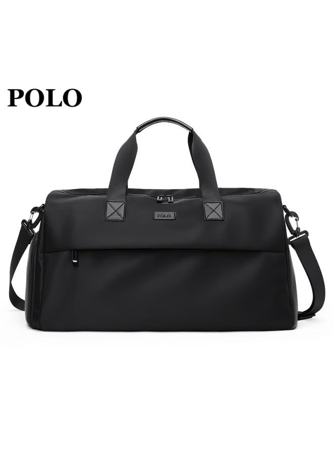Polo Golf Apparel Bag Men's Nylon Ball Bag Golf Clothing Bag Portable Ball Bag Black Independent Shoe Compartment - Image 4