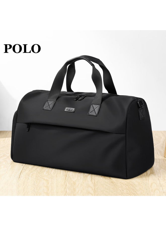 Polo Golf Apparel Bag Men's Nylon Ball Bag Golf Clothing Bag Portable Ball Bag Black Independent Shoe Compartment - Image 2