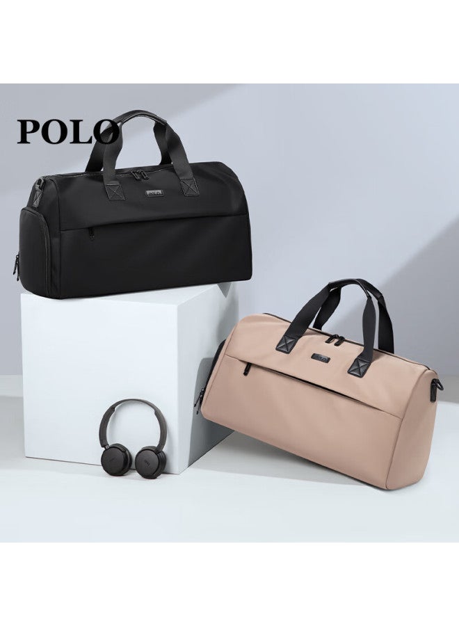 Polo Golf Apparel Bag Men's Nylon Ball Bag Golf Clothing Bag Portable Ball Bag Black Independent Shoe Compartment - Image 1