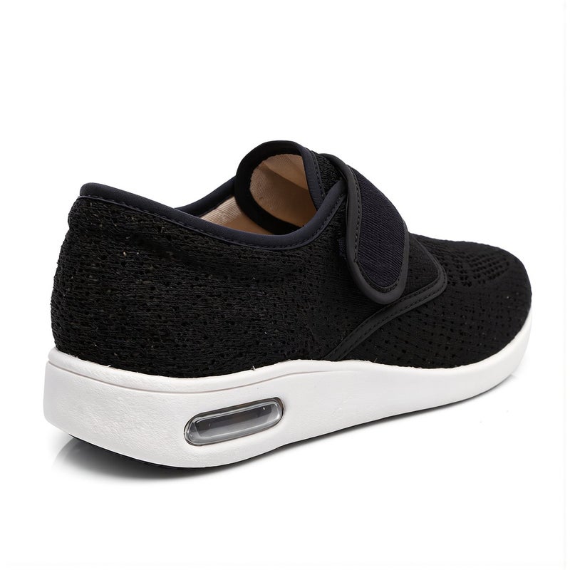 Full Size Unisex Elderly Shoes Breathable Mesh Adjustable Strap Air Cushion Large Size 6.5 To 13 Wide Fit Casual Sneaker - Image 4