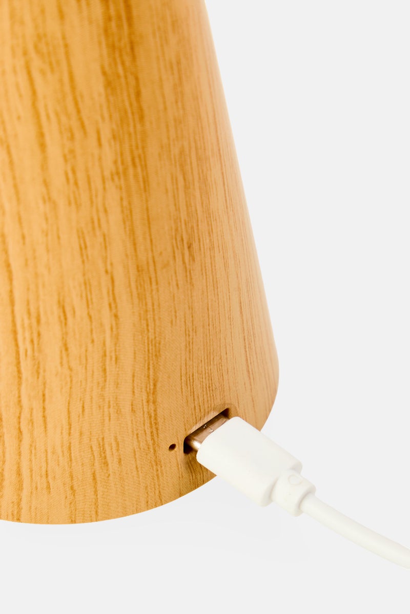 Muy Mucho Mushroom Led Table Lamp With Touch Switch, Brown - Image 3