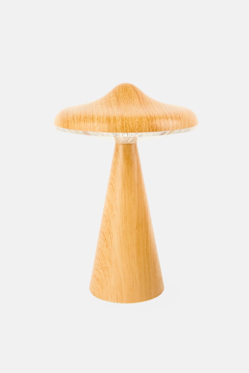 Muy Mucho Mushroom Led Table Lamp With Touch Switch, Brown - Image 1