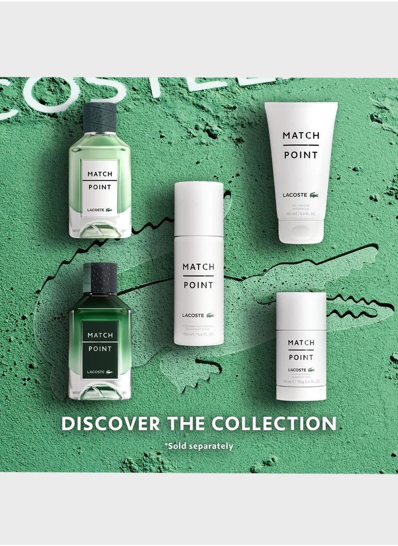 LACOSTE Match Point Eau De Parfum For Men 100 Ml