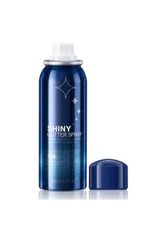 Ibccndc Glitter Spray Shimmer Silver Glitter Hairspray for Women Tiktok, Hair and Body Glitter Spray