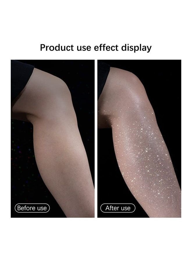 ibcccndc - Ibccndc Glitter Spray Shimmer Silver Glitter Hairspray for Women Tiktok, Hair and Body Glitter Spray - Image 1