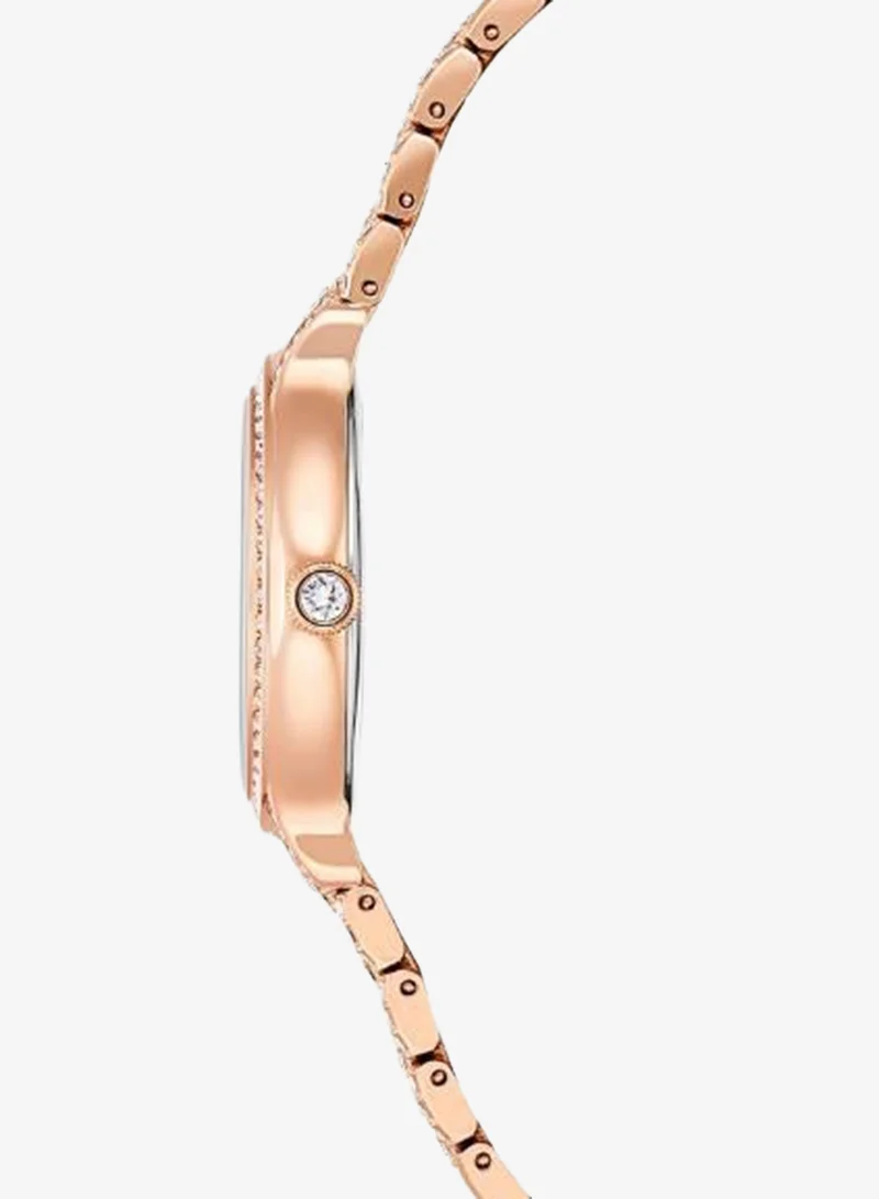Swarovski  Imber Professional Plated Stainless Steel White Dial Analog Watch for Women | Best Price UAE