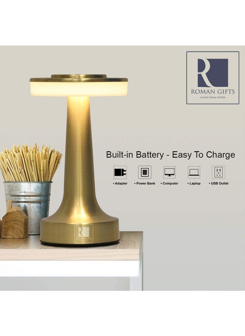 Roman Gifts - Luxury Portable LED Table Lamp - Image 1