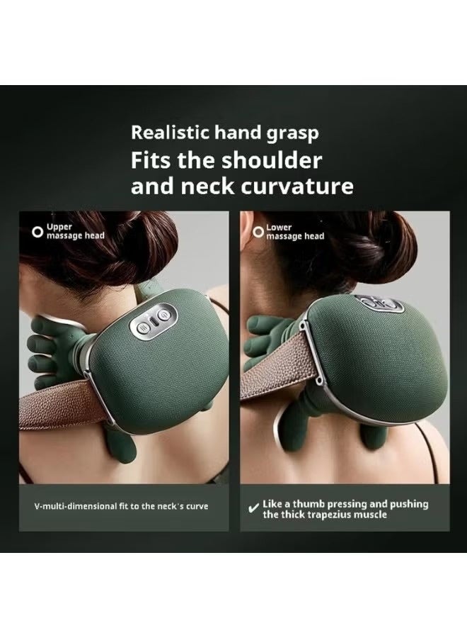 Smart Neck and Shoulder Massager – Wireless Deep Tissue 4D Kneading Massage Device with Heat & 3-Speed Adjustment | Portable Muscle Relaxation Massager for Pain Relief, Home, Office & Travel Use - Image 4