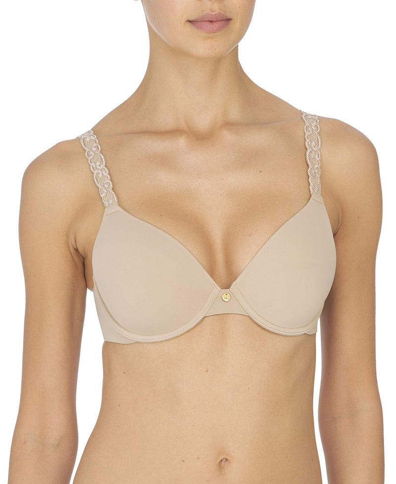 Natori Women's Pure Luxe Custom Coverage Contour, Cafe, 36C - Image 1