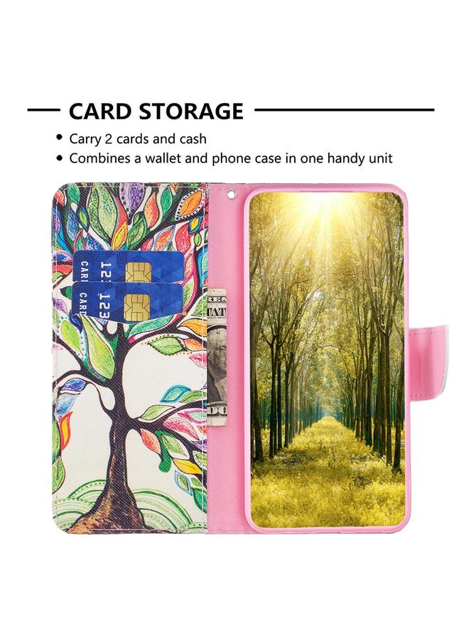 S-TOP Case For Huawei Mate 60 Pro/Mate 60 Pro+ Colored Drawing Pattern Leather Phone Case - Image 4