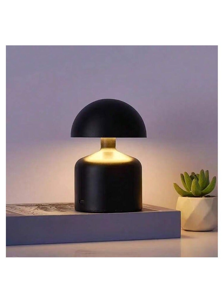 Modern design wireless touch LED table lamp with 3 levels of dimming, ideal for use - Image 1
