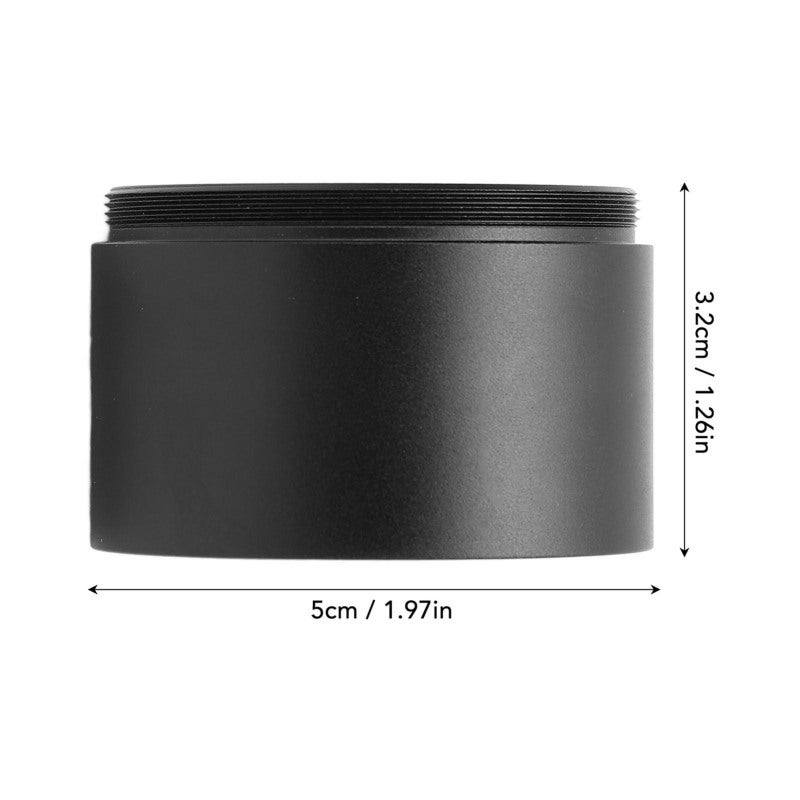 Microscope Lens 0.5X Auxiliary Objective - High Transmittance Anti-Blue Light Magnification Enhancement for Biological Research, Educational Use, Industrial Inspection - Image 5