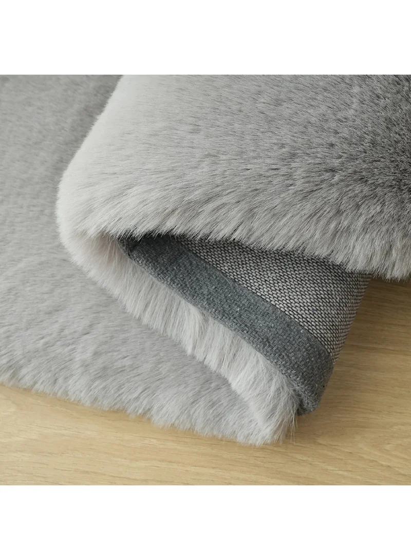 Home Box Luxy Bliss Faux Rabbit Fur Rug 150 x 80 cm