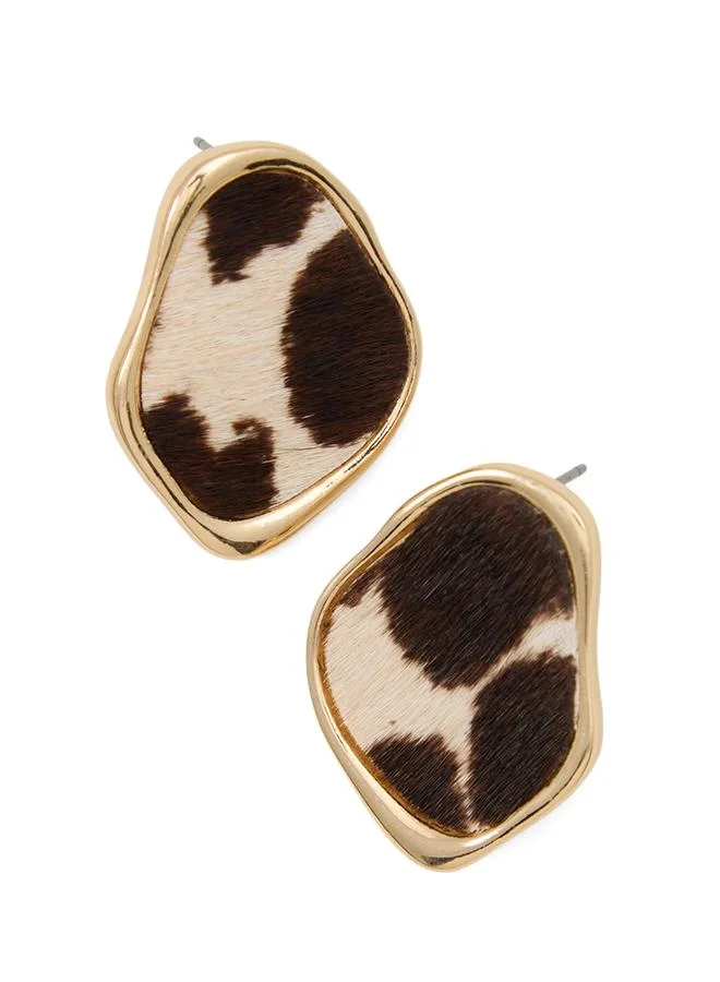 Abbys Ladies Brown Earrings
