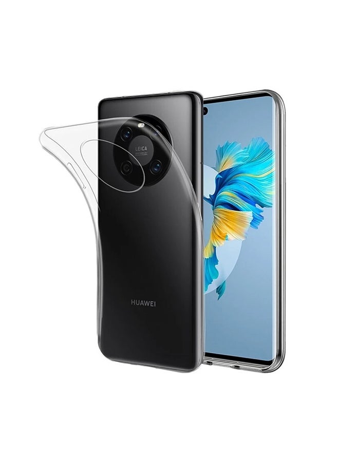 O Ozone Military Grade Clear Case Compatible With Huawei Mate 40 Pro | Transparent Shockproof Protective Cover | Anti-Yellow Hard PC + Soft TPU Hybrid Case | Drop Protection & Slim Design - Image 1