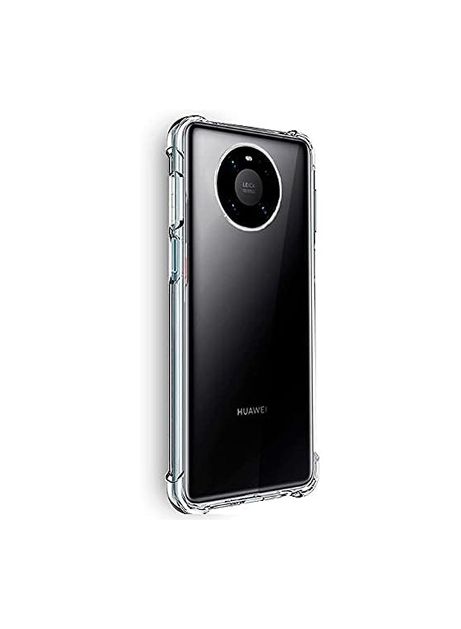 O Ozone Military Grade Clear Case Compatible With Huawei Mate 40 Pro | Transparent Shockproof Protective Cover | Anti-Yellow Hard PC + Soft TPU Hybrid Case | Drop Protection & Slim Design - Image 3