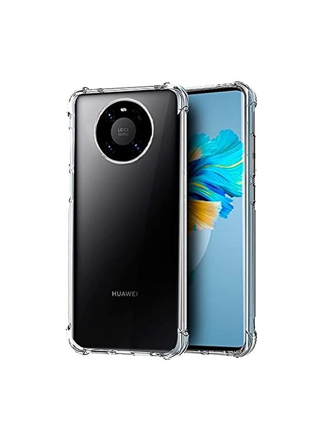 O Ozone Military Grade Clear Case Compatible With Huawei Mate 40 Pro | Transparent Shockproof Protective Cover | Anti-Yellow Hard PC + Soft TPU Hybrid Case | Drop Protection & Slim Design - Image 2