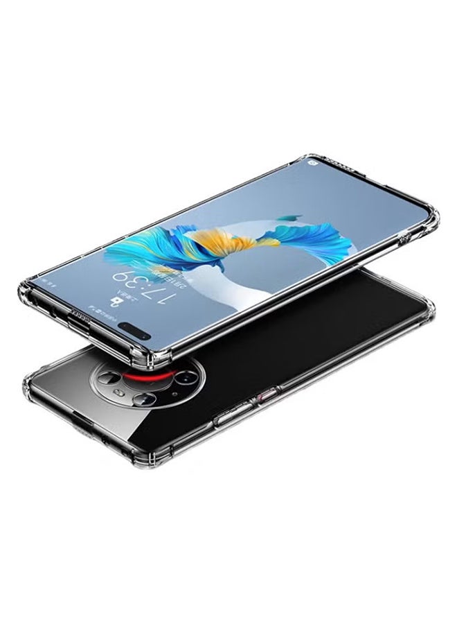 O Ozone Military Grade Clear Case Compatible With Huawei Mate 40 Pro | Transparent Shockproof Protective Cover | Anti-Yellow Hard PC + Soft TPU Hybrid Case | Drop Protection & Slim Design - Image 5