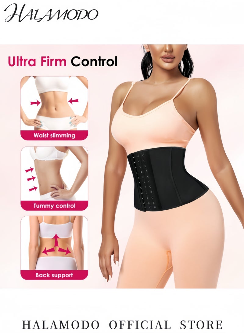هالامودو مشد الخصر النسائي، مشد الجسم، مشد الخصر مع عظام فولاذية، مشد الخصر تحت الصدر من اللاتكس، مشد رياضي على شكل ساعة رملية، مشكل الجسم - Image 3
