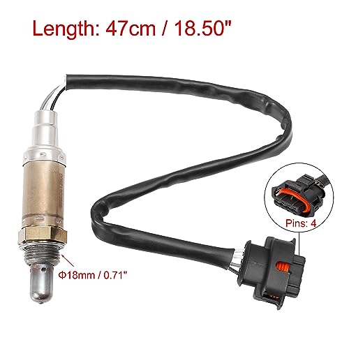 X AUTOHAUX Air Fuel Ratio O2 Oxygen Sensor Upstream Downstream 98660612800 250-24647 for Porsche Boxster 2000-2003 - Image 2