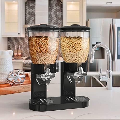 Retail Blade Dual Food Dispenser - Dry Food Dispenser Perfect As A Candy, Nuts, Rice, Granola, Cereal & more Dispenser. Dispenses 1 Ounce Per Twist! Stores Food, and Keeps Your Food fresh! - Image 5