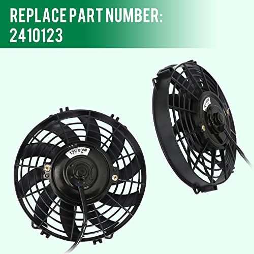 WIKIBB Electric Radiator Cooling Fans Motor 2410123 for Polaris Sportsman 500 400 4x4 6x6 2000 2001 2002-03 Engine Cooling Fan - Image 4