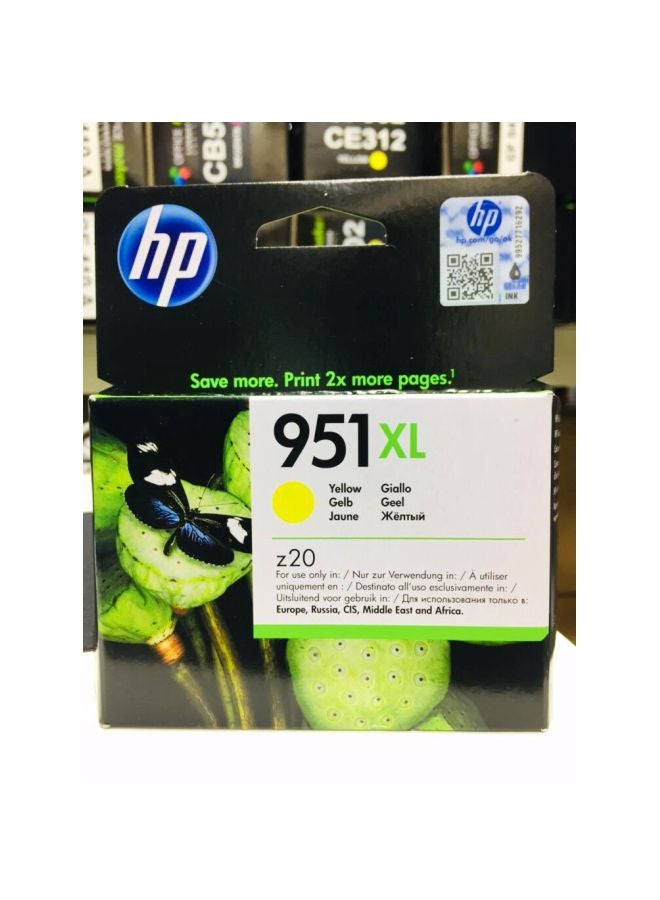 HP خرطوشة حبر قابلة للاستبدال أصفر - Image 2