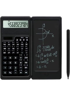 HOOKOR Solar Scientific Calculators, Scientific Calculator with Notepad, Large 10-Digit Display Screen, Perfect Supplies for Students, teacher, engineer.  - Image 1