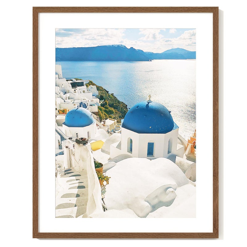 إطار صورة أكسيمان 22x28 مع مات لإطار بوستر من خشب البلوط الصلب 18x24 مع زجاج مقسى إطار صورة 22x28 بأسلوب مينيماليستي إطار لغز مع خطافات حائط للفن والصور والمطبوعات بلون الجوز