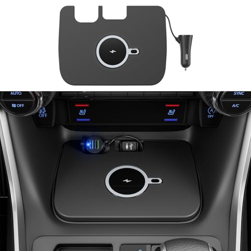 Xipoo Car Wireless Charger Compatible with 20192025 Toyota RAV4 Charging Tray Magnetic Wireless Phone Charging Pad Replacement for 20192025 Toyota RAV4 Accessories - Image 1