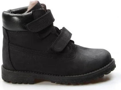 فاست ستيب Leather & Fur Unisex Kids Worker Boots 006KPA1001