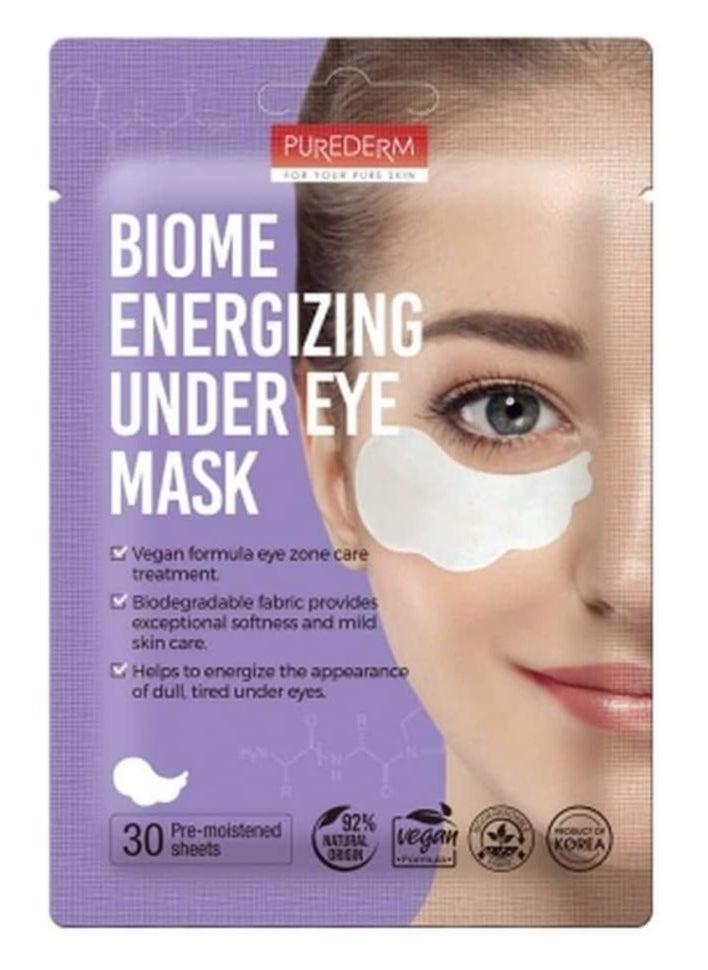 Purederm 🧴 Purederm Biome Energizing Under Eye Mask 30p 