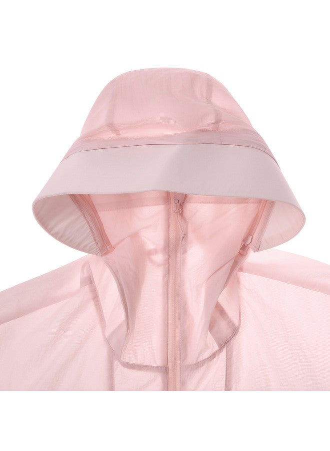 كاميل سترة واقية من الشمس للخارج برقم حماية من الأشعة فوق البنفسجية 100+، جاكيت خفيف الوزن لحجب الأشعة فوق البنفسسجية، ملابس حماية من الشمس للجنسين لفصلي الربيع والصيف - Image 5