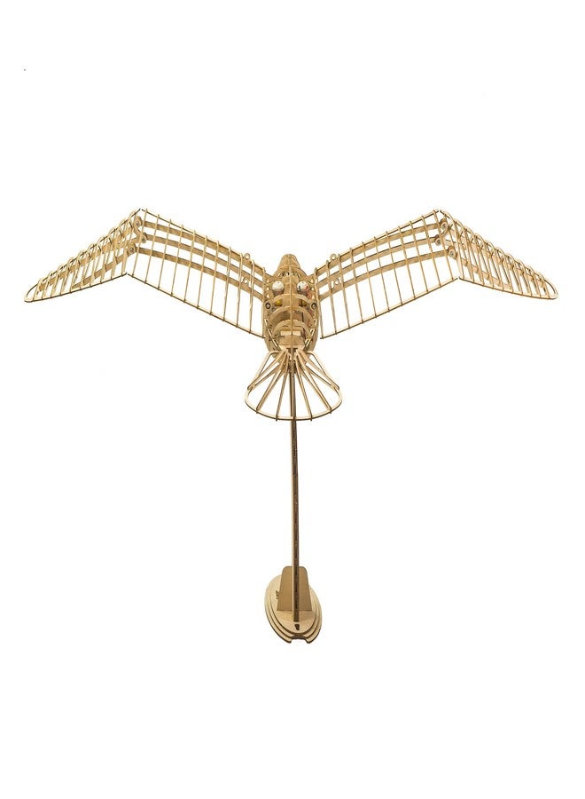 Viloga 3D Wooden Puzzle DIY Wood Dove Model with Flapping Wingspan 1000mm - Mechanical Model Kit for Adults Hobbies - 250 Pieces - Age 16+ - Image 3