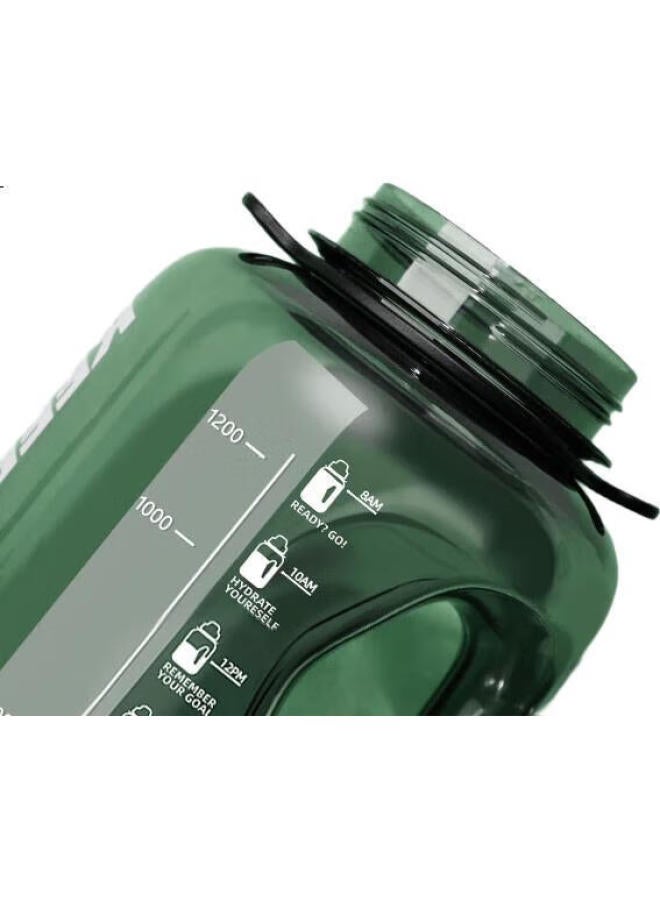 Fga Fuguang Large Capacity Fitness Plastic Water Bottle, Tritan Straw Sports Outdoor Student Wide-Body Water Jug - Image 3