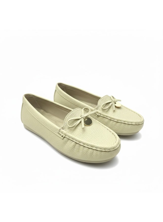 حذاء لوفر نسائي أنيق بكعب مسطّح – نعل عالي الجودة مضاد للانزلاق – متوفر بألوان ومقاسات متعددة - Image 3