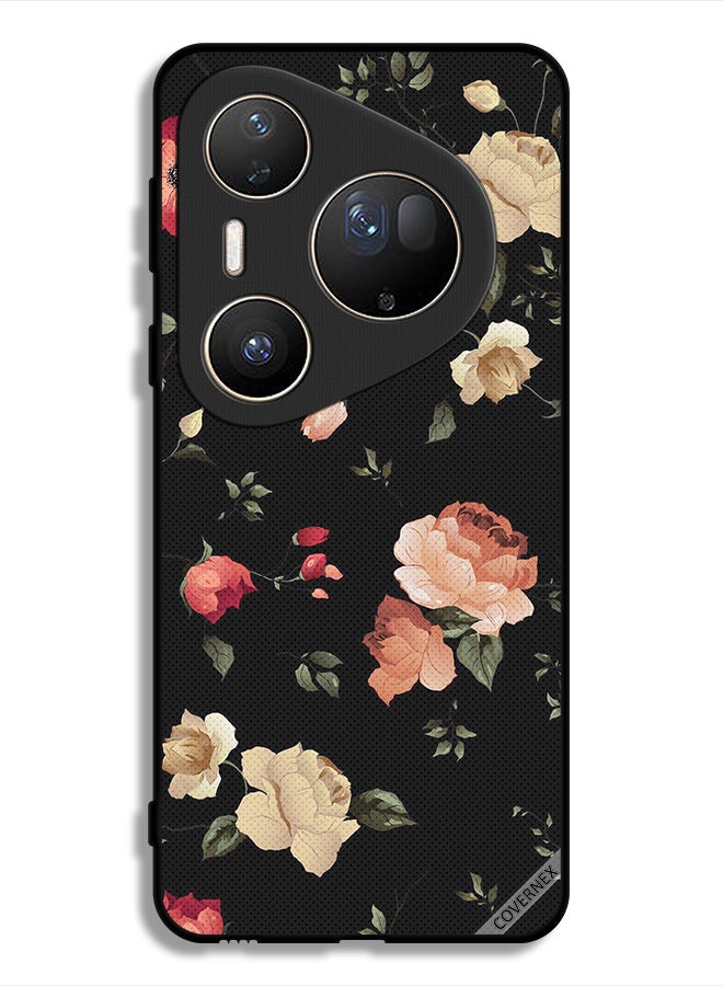 Covernex Huawei Pura 80 Ultra Protective Case Cover Flower Art Wallpaper - Image 1