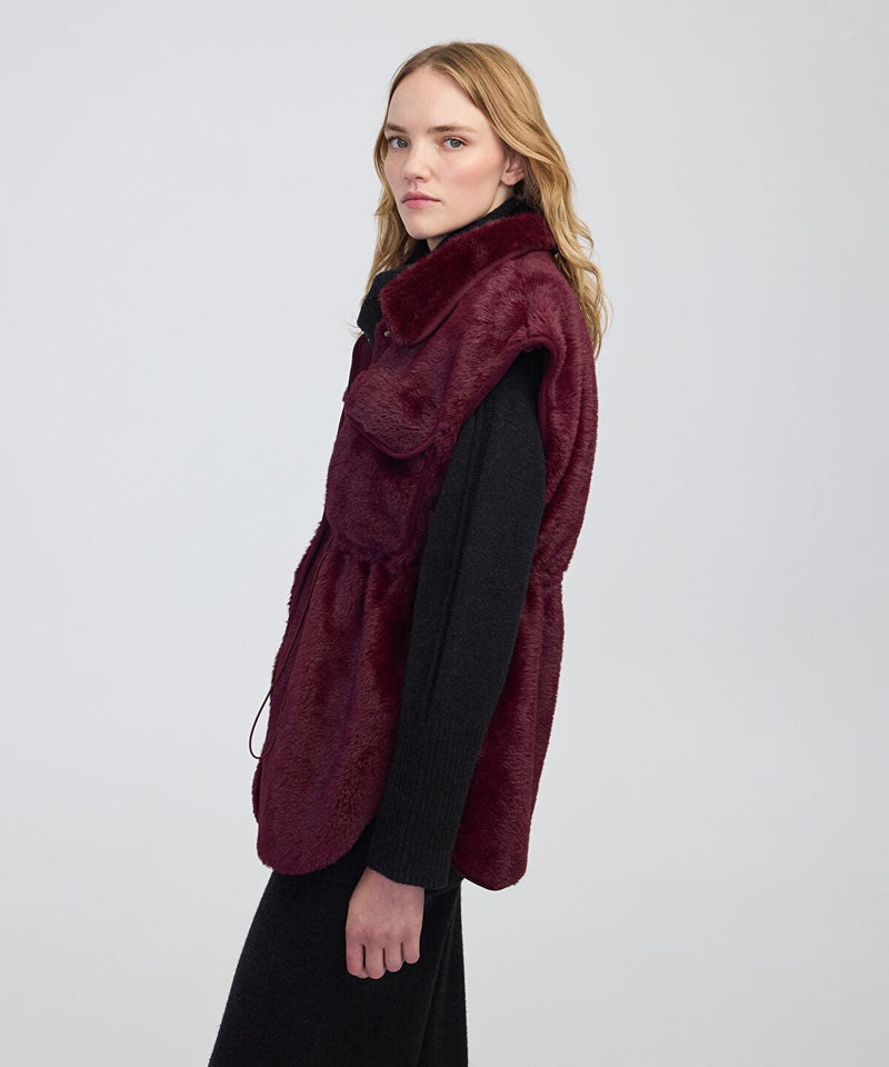 Ipekyol Faux Fur Vest - Image 2
