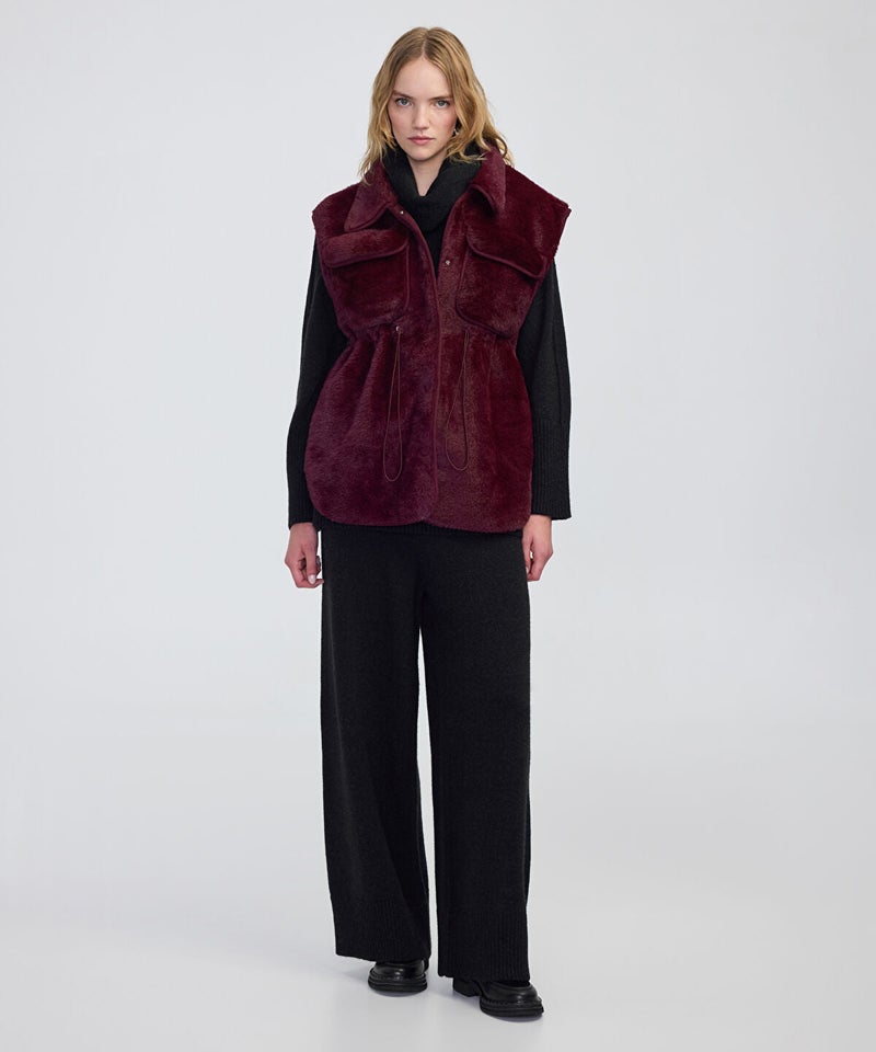Ipekyol Faux Fur Vest - Image 3